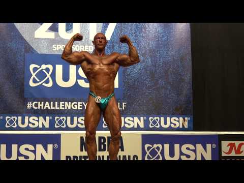 Colin Lister – Competitor No 10 - Masters Over 50 - USN NABBA Britain Final 2017