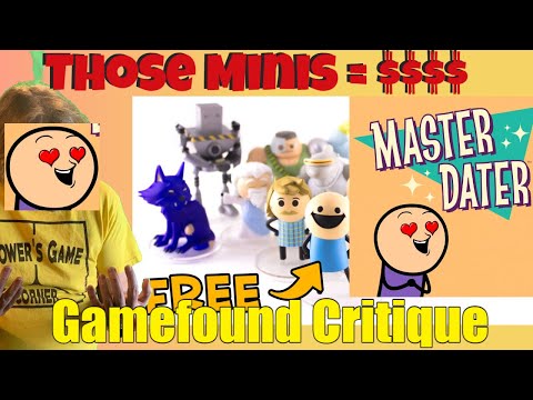 Master Dater - Gamefound Critique Review *Cyanide & Happiness Game*