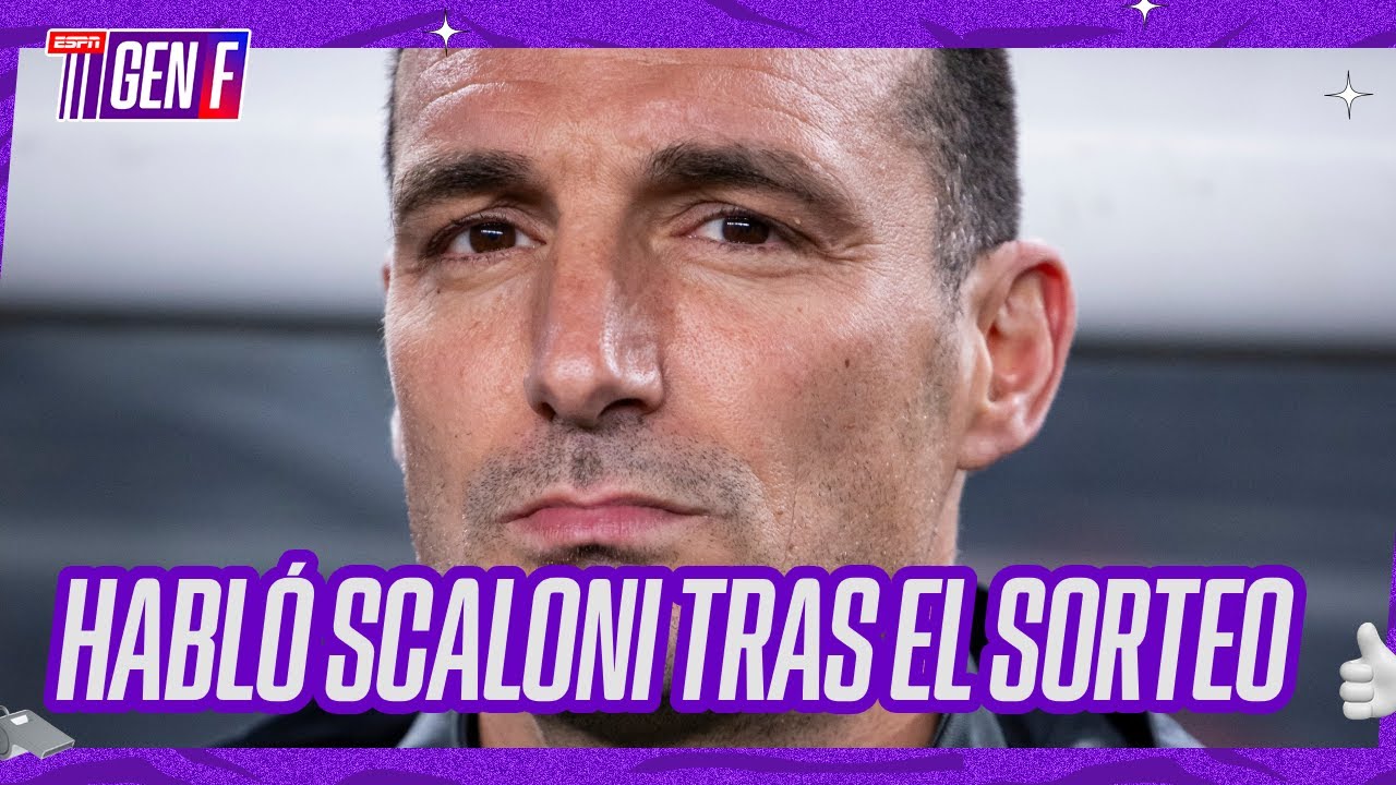 "¿ESPAÑA O URUGUAY EN 16AVOS? ES LO QUE HAY..." Scaloni y el sorteo del Mundial 2026