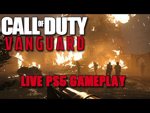 Call of Duty: Vanguard Live PS5 Gameplay