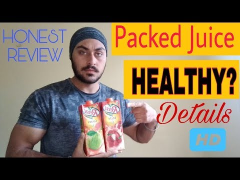 Packed Juice are Healthy for You? Honest Review