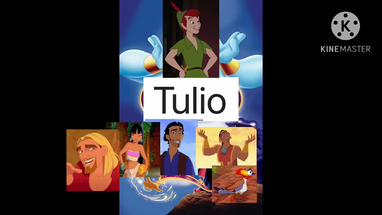 Tulio (Aladdin) poster.