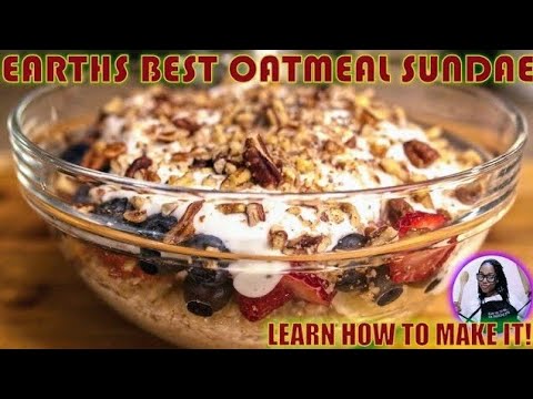 Simple and healthy Oatmeal with Greek Yogurt