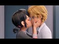 ADRINETTE KISS CLIMATIQUEEN Marinette Kisses Adrien Miraculous Season 6