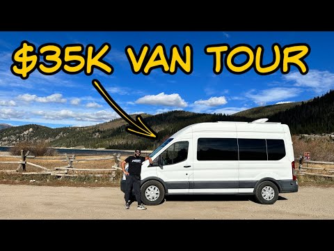 Revealing Our COMPLETED 2015 Ford Transit Camper Van | Van Tour
