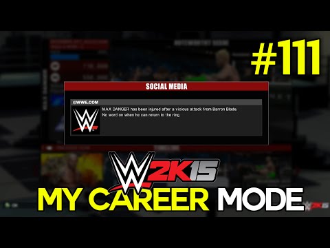 WWE 2K15 My Career Mode - Ep. 111 - "INJURED!!" [WWE MyCareer XBOX ONE / PS4 / NEXT GEN Part 111]