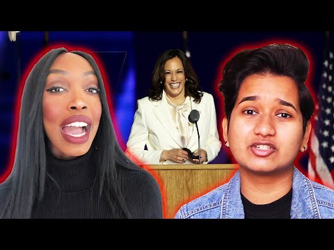 有色人種女性對卡馬拉-哈里斯當選副總統的反應。 (Women Of Color React To Kamala Harris' VP Election)