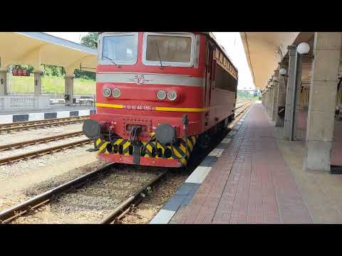 Bulgarian Railways.   Bulgarian Trains at Dve Mogili - Ruse - Ivanovo.