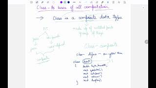 Download the video "Ch-2 Part 3- Class is a composite data type"