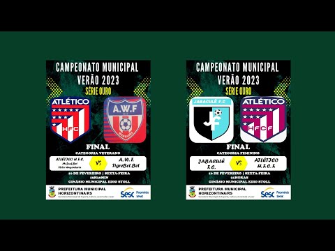 FINAIS: CAMPEONATO MUNICIPAL DE VERÃO 2023 - SÉRIE OURO - HORIZONTINA-RS