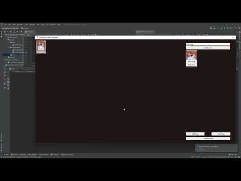  One Day Project: Yugioh Deck Builder