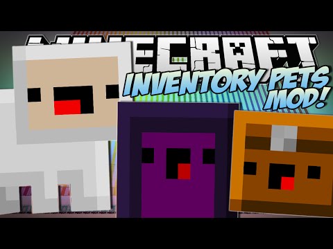 Minecraft | INVENTORY PETS MOD!! (Summon Lightning, EXPLODE & More!) | Mod Showcase