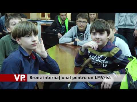 Bronz internațional pentru un LMV-ist