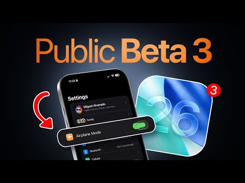 iOS 26 Public Beta 3 Released - Another Great Update!