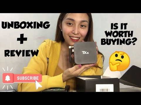 UNBOXING TX6 ANDROID BOX