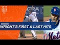 David Wright's first and last Major League hits