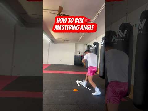 Next-Level Footwork –  Angle Shuffle  #boxing #kickboxing #boxingtraining #mma