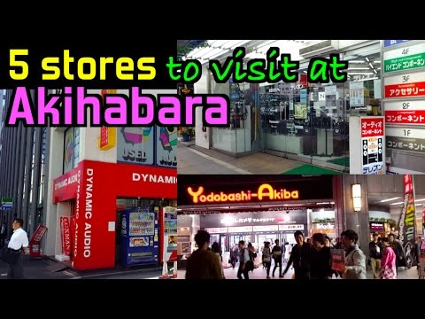 FIVE must-visit Stops for Hifi in Akihabara, Tokyo!