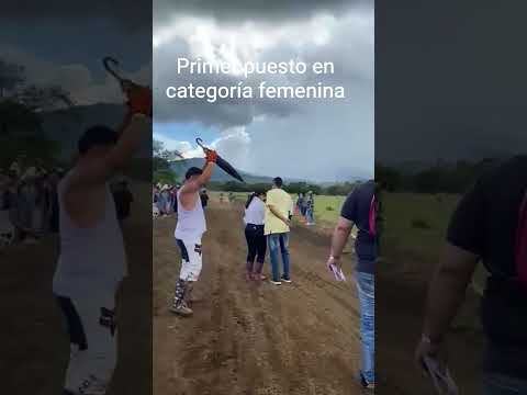 #motovelovidad en tierra primer puesto en categoría femenina en tauramena casanare Titi 194