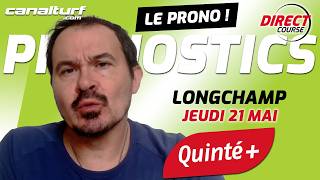 emission video des courses turf pmu du Jeudi 21 mai 2026