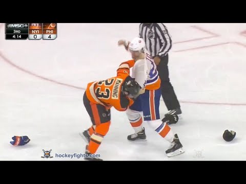 Anders Lee vs Brandon Manning