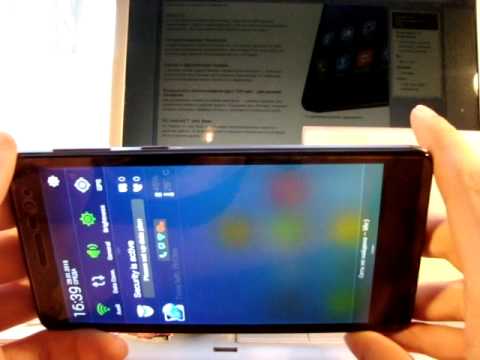 Распаковка Lenovo S860