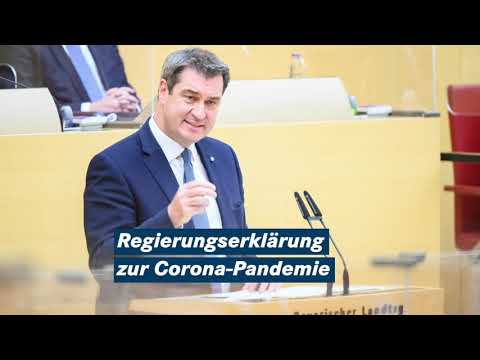 Regierungserklärung von Dr. Markus Söder (08.12.20)