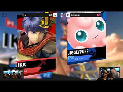 Sink or Swim 113 WR2 - Jet (Sheik) vs Sableguy (Jigglypuff)