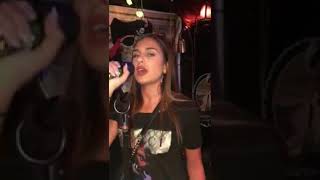 Lara, Susana and Juan - AC/DC Touch Too Much - karaoke bar