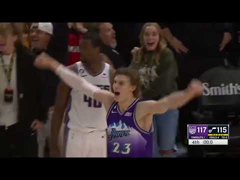 Insane Sequence! Last seconds of insane Kings-Jazz game