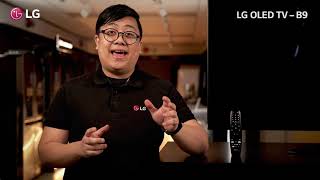 LG 55'' LG OLED 4K TV - B9, play video, OLED55B9PLA, thumbnail 1
