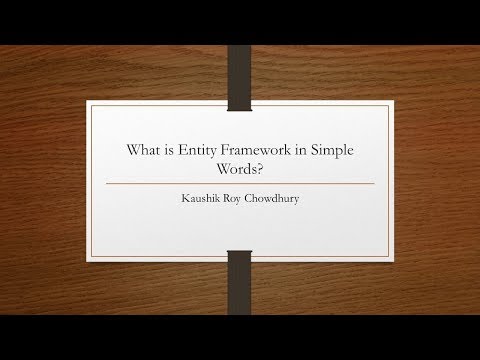 Learn Entity Framework Concept in 1 minute