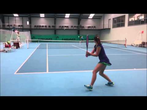 Tsveta Dimitrova - College Tennis Recruiting Video - Fall 2016