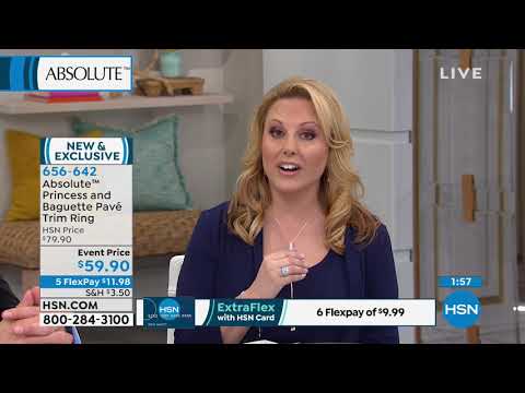 HSN | Absolute CZ Jewelry 04.05.2019 - 01 AM