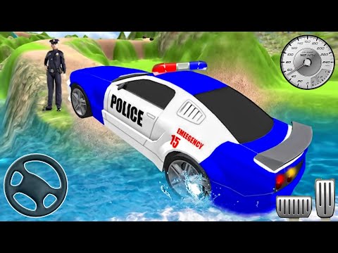 Offroad Police Car Driving Simulator - Cop Drive Mission - Android Gameplay