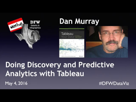 Doing Discovery and Predictive Analytics with Tableau