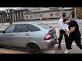 Поднял машину и погнул! Это жесть