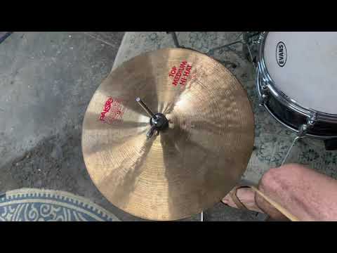 Paiste 2002 13" Medium Hi Hat Cymbals