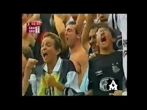 Santos 3 x 1 São Paulo - Brasileirão 2002 - 24/11/02