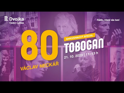 Václav Neckář 80 - narozeninový Tobogan z divadla Rokoko