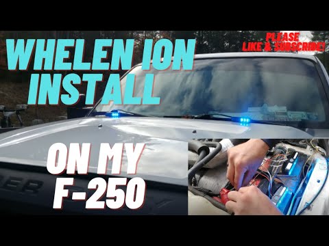 DIY Whelen ION Duo & Trio LEDs POV - Amber/Blue/Clear