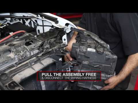 Anzo USA 2015-2019 Chevrolet Silverado 2500HD, 3500HD Projector LED Switchback Headlight