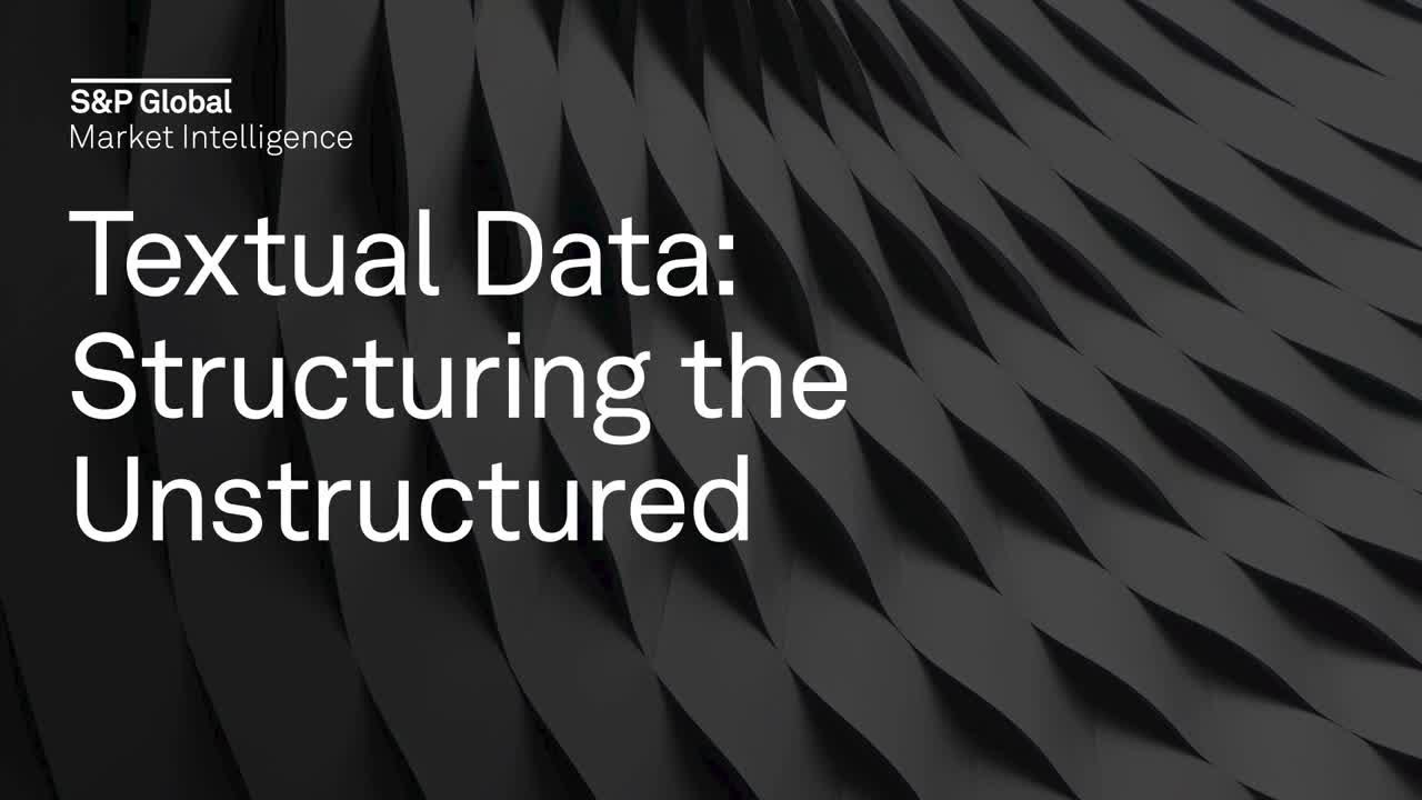 Textual Data: Structuring the Unstructured