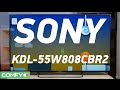 Видеообзор Sony KDL55W808CBR2