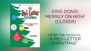 Ding Dong! Merrily on High! (Closer) (Lyric Video) | A Red-Letter Christmas [Simple Christmas Kids]