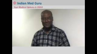 Dr. Edenawu, Nigeria patient video testimonial India