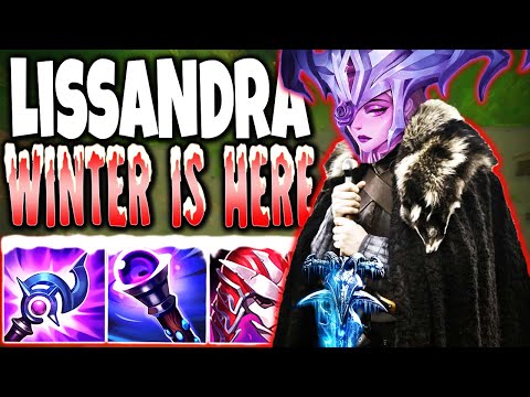 Winter is...HERE 🧊 Season 12 Lissandra Top Build to FREEZE ALL TO DEATH 🧊 LoL Lissandra s12 Gameplay