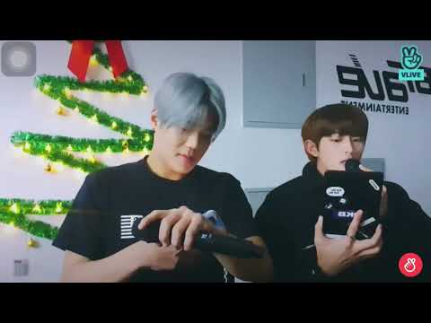 Dkb junsoe and D1 covers wayo by bang yedam and others on vlive p2