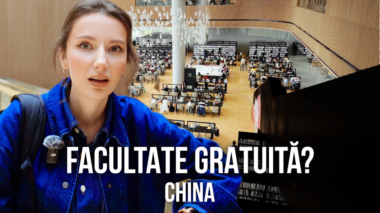 VIATA DE STUDENT in CHINA 🇨🇳 Studii GRATUITE, campusuri, facilitati, moda si mancare in Shanghai