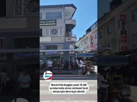 🚨Bartın’da yeni kurulan alarm sistemi test edildi #bartın #news #gündem #haber